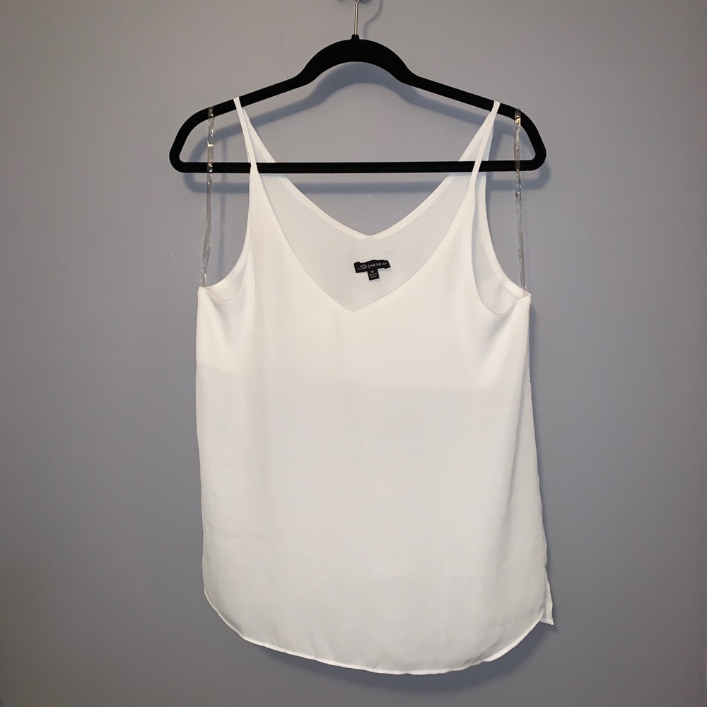 White Flow Tank Top